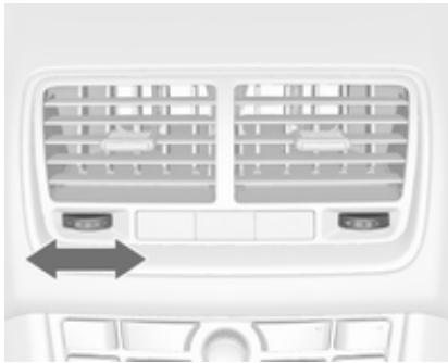 OPEL Meriva (2014-2017) - Bouches d'aération réglables - 1