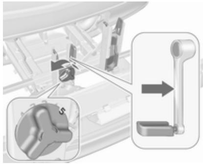 OPEL Meriva (2014-2017) - Fixation du vélo sur le système de transport arrière - 1