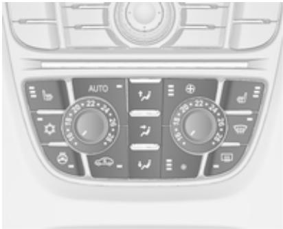 OPEL Meriva (2014-2017) - Climatisation électronique - 1