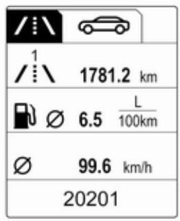 /1 /1781.2 km Ø 6.5 L 100km Ø 99.6 km/h 20201