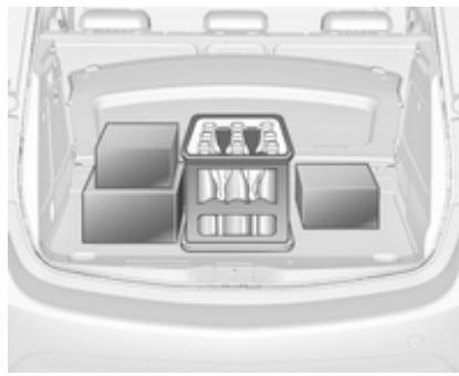 OPEL Meriva (2014-2017) - Informations sur le chargement - 1