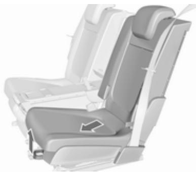OPEL Meriva (2014-2017) - Configuration flexible de sièges (FlexSpace) - 4