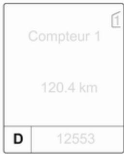 Compteur 1 120.4 km D 12553