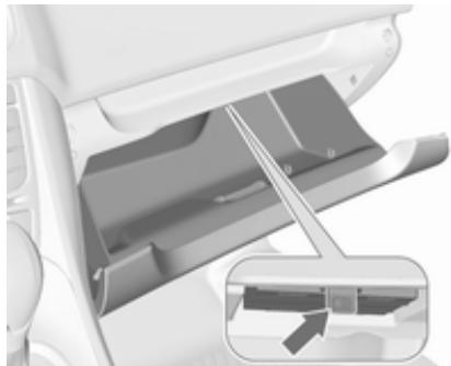 OPEL Meriva (2014-2017) - Boîte à gants - 1