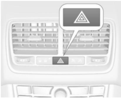OPEL Meriva (2014-2017) - Feux de détresse - 1