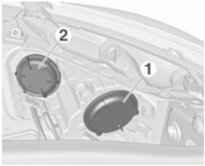 OPEL Meriva (2014-2017) - Éclairage directionnel adaptatif - 1