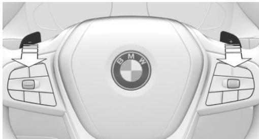 BMW Série 8 Cabriolet (2025) - Passage des vitesses - 1