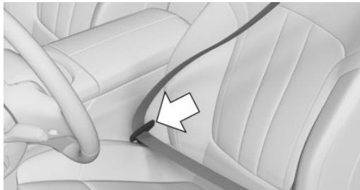 BMW Série 8 Cabriolet (2025) - Bouclage de la ceinture de sécurité - 1