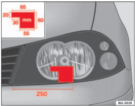 SEAT Cordoba (2002-2009) - Recouvrement des phares simples pour guide gauche - 2