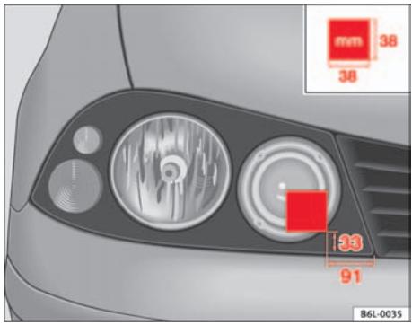 SEAT Cordoba (2002-2009) - Recouvrement des phares GDL pour guide gauche - 1