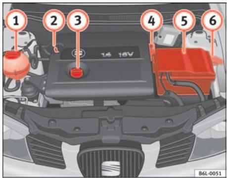 SEAT Cordoba (2002-2009) - Vérification des niveaux - 1
