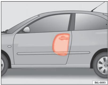 SEAT Cordoba (2002-2009) - Fonctionnement des airbags latéraux - 1