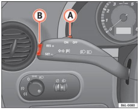 SEAT Cordoba (2002-2009) - Mémorisation de la vitesse* - 1