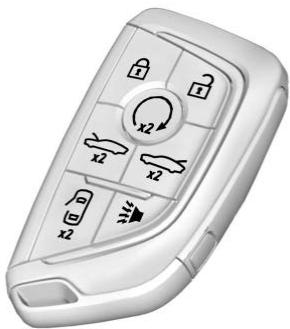 CADILLAC Celestiq (2025) - Fonctionnement de la télékomande - 1