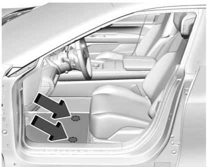 CADILLAC Celestiq (2025) - Dépose et remplacement des tapis de sol - 1