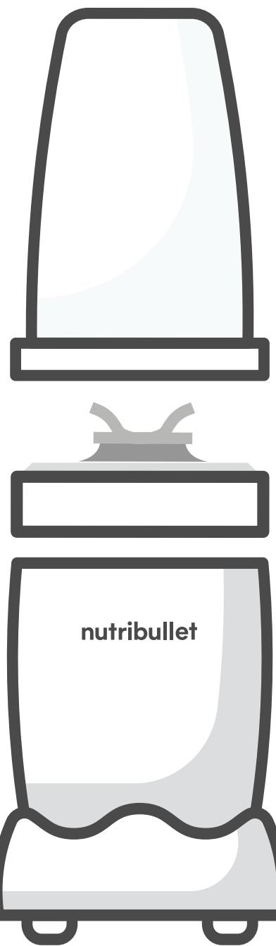 NUTRIBULLET NB907MAW - Quick guide. - 3
