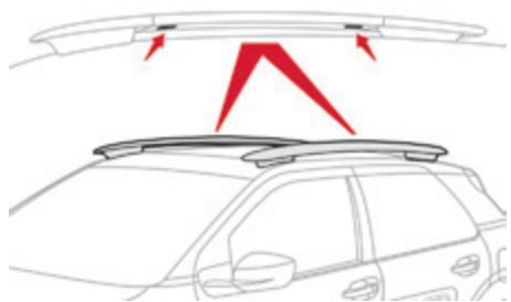CITROEN C4 Cactus (2015-2018) - Version avec barres longitudinales - 1