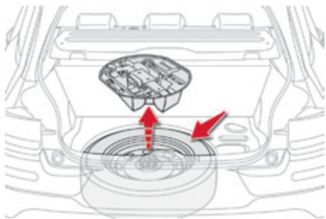 CITROEN C4 Cactus (2015-2018) - Roue de secours (selon version) - 1