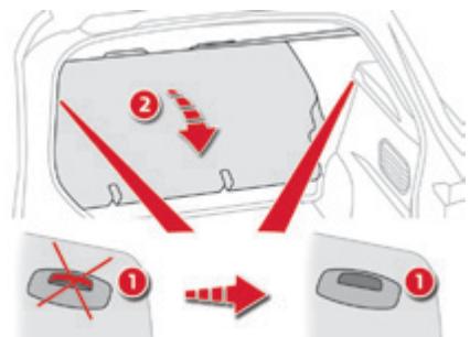 CITROEN C4 Cactus (2015-2018) - Remise en place du dossier - 1