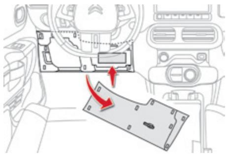 CITROEN C4 Cactus (2015-2018) - Accès aux fusibles - 5