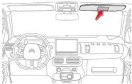 CITROEN C4 Cactus (2015-2018) - Désactivation de l'airbag frontal passager - 2