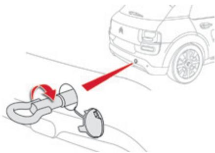 CITROEN C4 Cactus (2015-2018) - Remorquage d'un autre vehicule - 1