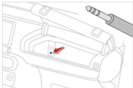 CITROEN C4 Cactus (2015-2018) - Utiliser l'entrée auxiliaire (AUX) (câble audio non fourni) - 1