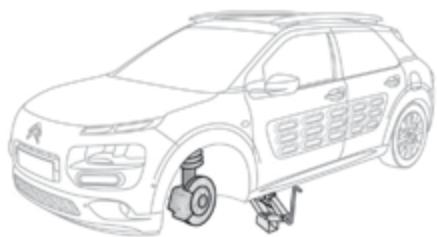 CITROEN C4 Cactus (2015-2018) - Montage de la roue - 2