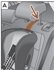 Cupra Leon 5D SPORTSTOURER (2020-2024) - Sangles de fixation top tether - 1