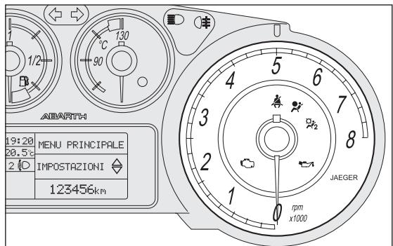Abarth Punto (2012-2018) - JAUGE DE CARBURANT fig. 13 - 1