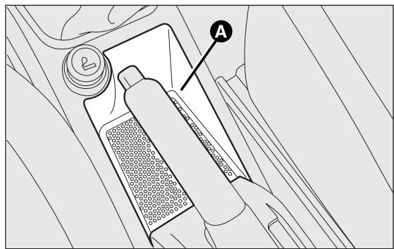 Abarth Punto (2012-2018) - COMPARTIMENTS DANS LA BOITE À GANTS fig. 49 - 3