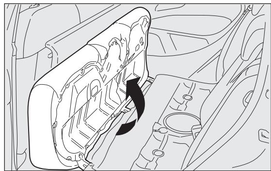 Abarth Punto (2012-2018) - OUVERTURE D'URGENCE DU HAYON fig. 75 - 2