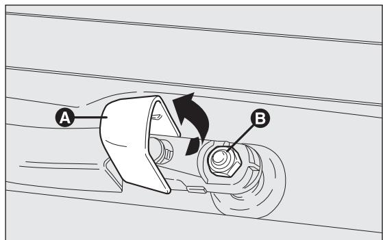 Abarth Punto (2012-2018) - Remplacement des balais de l'essuie-lunette fig. 173 - 1