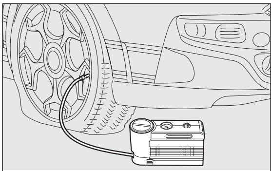 Abarth Punto (2012-2018) - UNIQUEMENT POUR LE CONTRÔLE ET LE RÉTABLISSEMENT DE LA PRESSION - 1