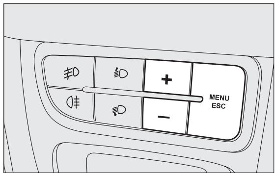 Abarth Punto (2012-2018) - Menu de configuration - 1