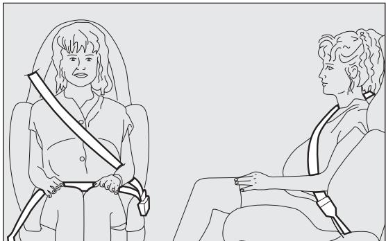 Abarth Punto (2012-2018) - AVERTISSEMENTS GÉNÉRAUX RELATIFS À L'UTILISATION DES CEINTURES DE SÉCURITÉ - 1