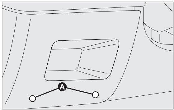 Abarth Punto (2012-2018) - Centrale sur planche de bord fig. 157 - 1