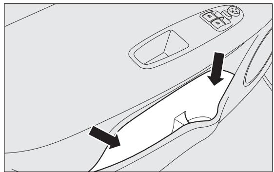 Abarth Punto (2012-2018) - COMPARTIMENTS DES PORTES fig. 55 - 1