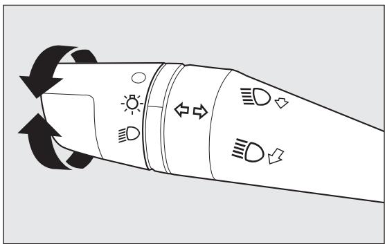 Abarth Punto (2012-2018) - ÉCLAIRAGE DIURNE (D.R.L.) fig. 36 - 1