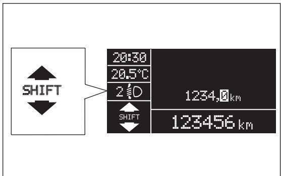 Abarth Punto (2012-2018) - SYSTÈME « e-GSI » (GEAR SHIFT INDICATOR) - 1