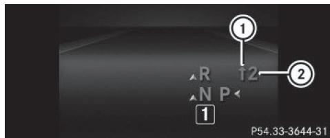 Mercedes-Benz Classe E Coupé (2016-2020) - Recommendation de changement de rapport - 1