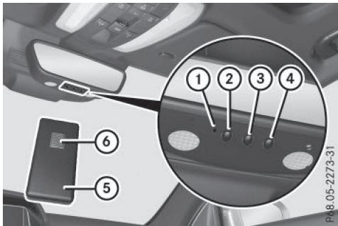 Mercedes-Benz Classe E Coupé (2016-2020) - Programmation des touches - 1