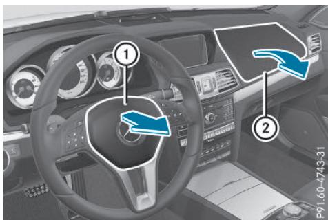 Mercedes-Benz Classe E Coupé (2016-2020) - Airbags frontaux - 1