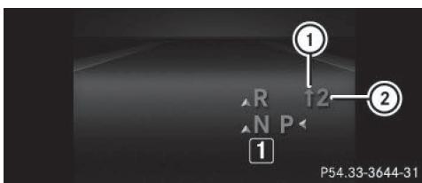 Mercedes-Benz Classe E Coupé (2016-2020) - Recommendation de changement de rapport - 1