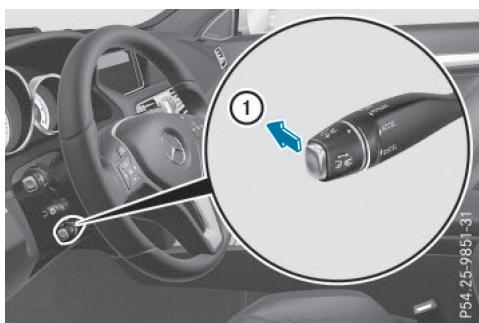 Mercedes-Benz Classe E Coupé (2016-2020) - Désactivation du DISTRONIC PLUS - 1