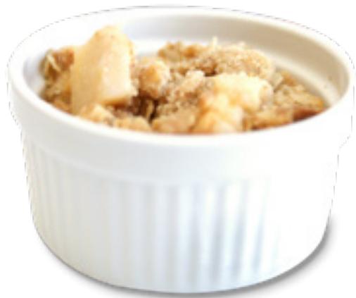 MAGIMIX LeMiniPlus18250F - Crumble aux pommes - 1