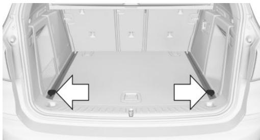 BMW X4 (2020) - Anneaux d'arrimage coulissants - 1