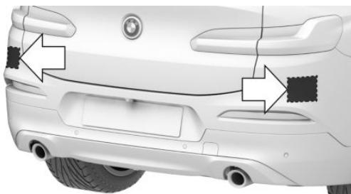 BMW X4 (2020) - Captiveurs radar - 2
