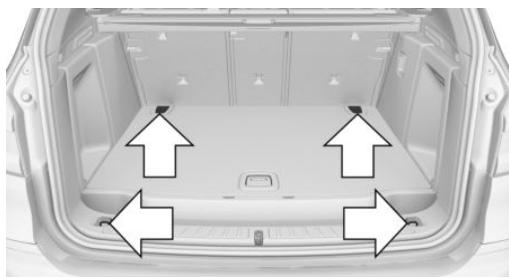BMW X4 (2020) - Anneaux d'arrimage fixes - 1