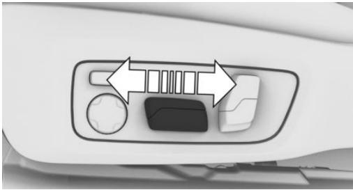 BMW X4 (2020) - Réglage longitudinal - 1